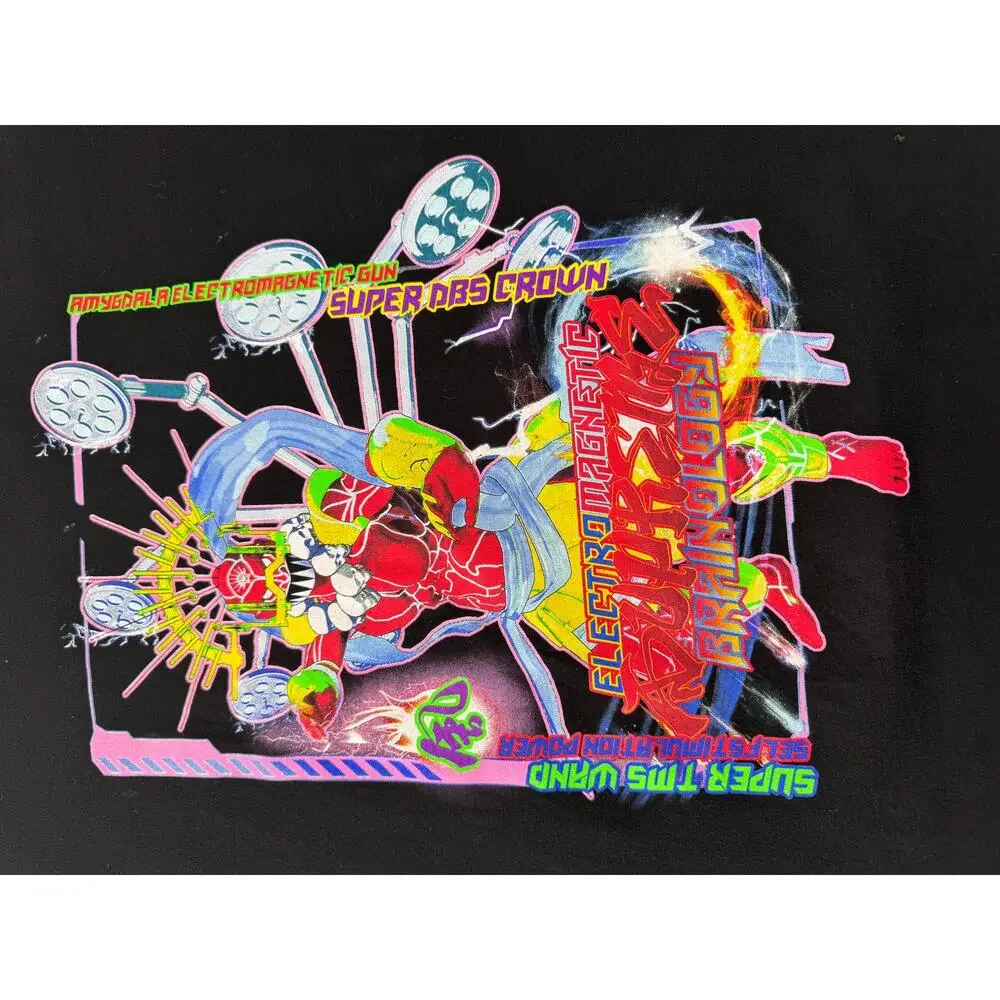 Men's Supreme Rare Electromagnetic Short Sleeve T-Shirt Size XL